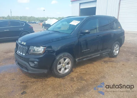 2015 Jeep Compass Sport из США, поврежденный, VIN 1C4NJCBA8FD129857